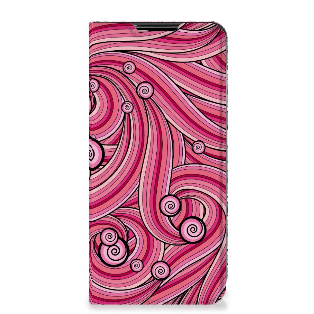 Xiaomi Poco M3 | Redmi 9T Bookcase Swirl Pink
