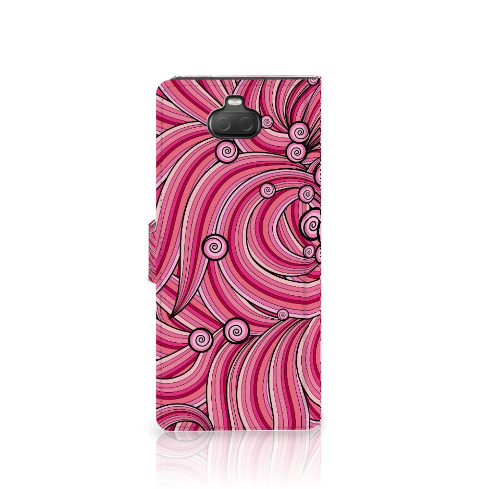Sony Xperia 10 Hoesje Swirl Pink