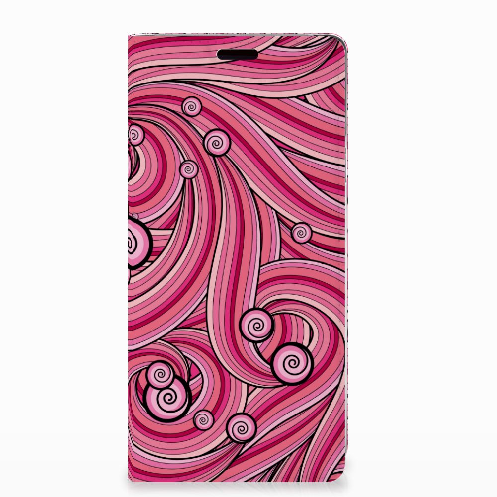 Samsung Galaxy Note 9 Bookcase Swirl Pink