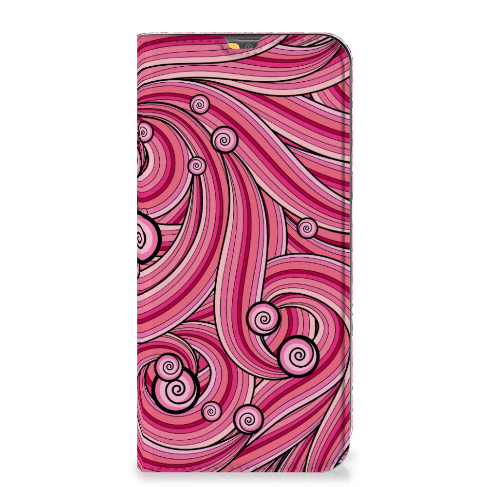 Samsung Galaxy M30s | M21 Bookcase Swirl Pink