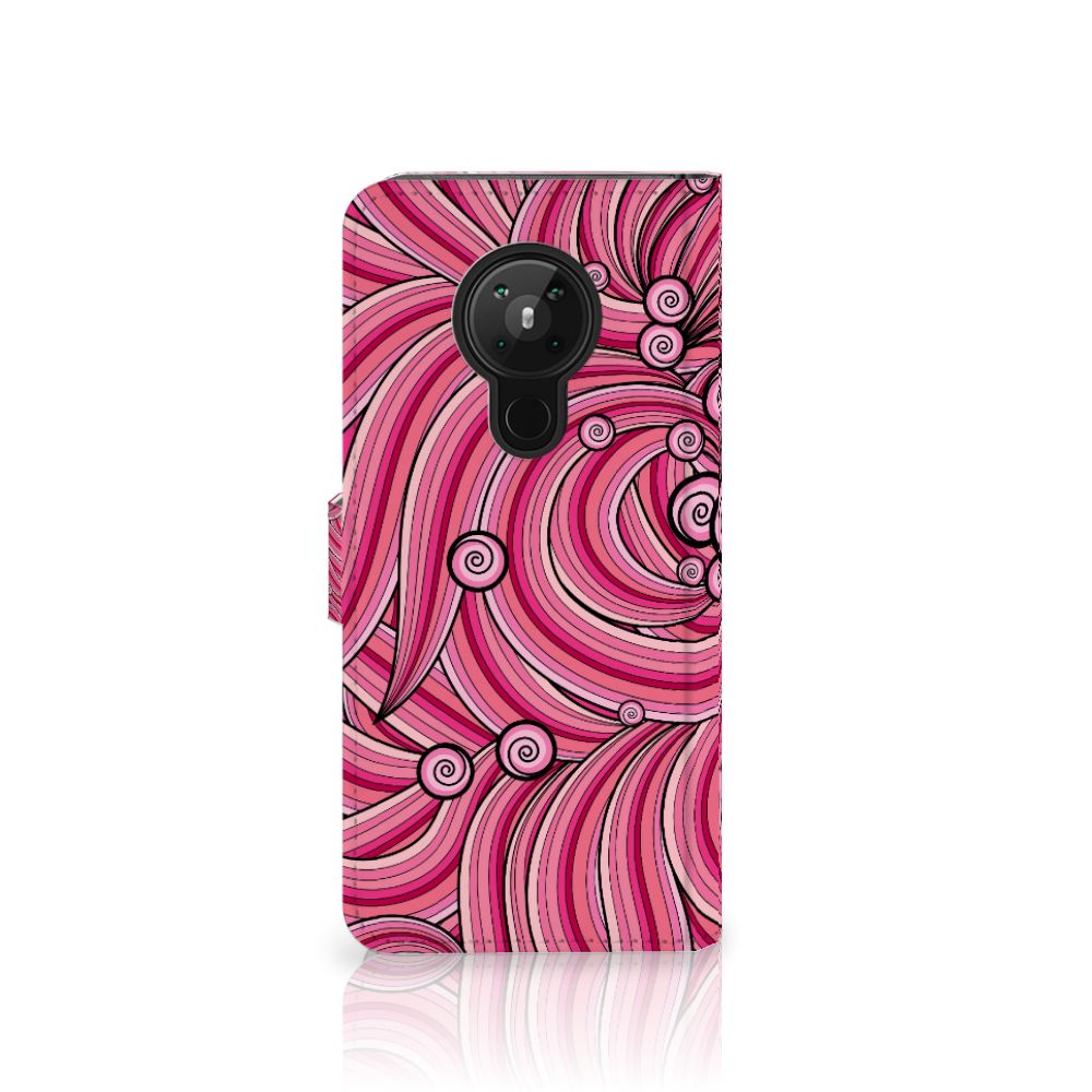 Nokia 5.3 Hoesje Swirl Pink