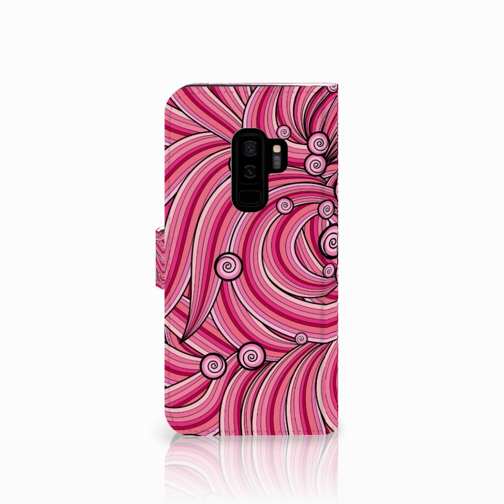 Samsung Galaxy S9 Plus Hoesje Swirl Pink