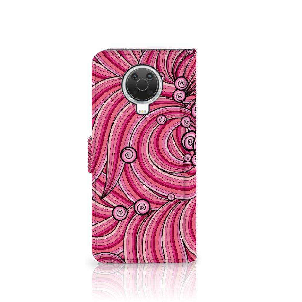 Nokia G10 | G20 Hoesje Swirl Pink