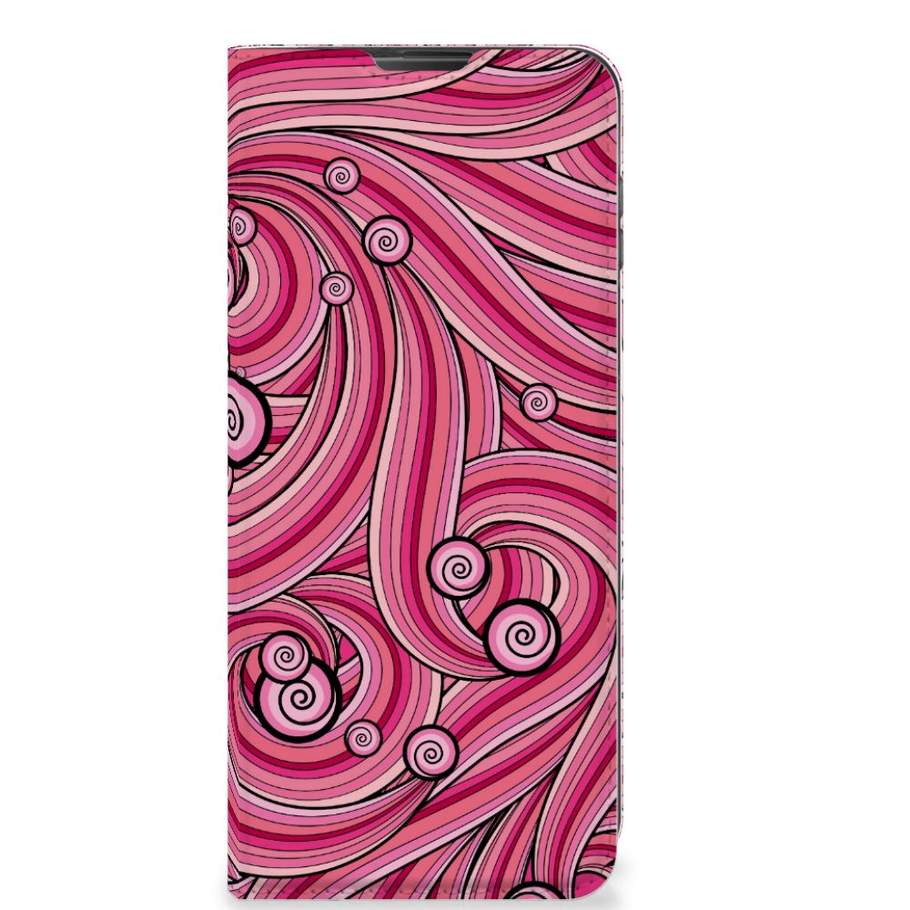 Motorola Moto G 5G Plus Bookcase Swirl Pink
