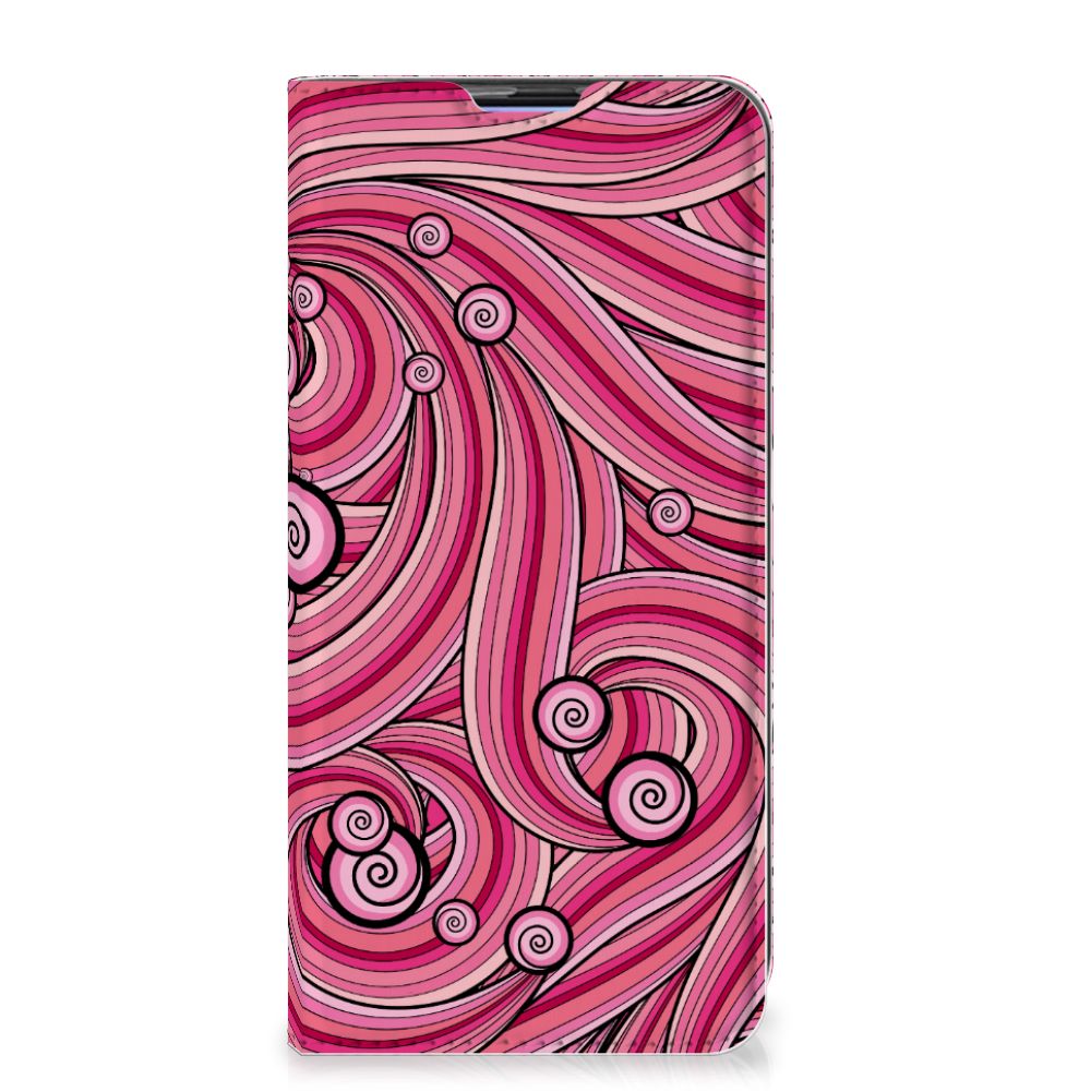 Xiaomi Redmi K20 Pro Bookcase Swirl Pink