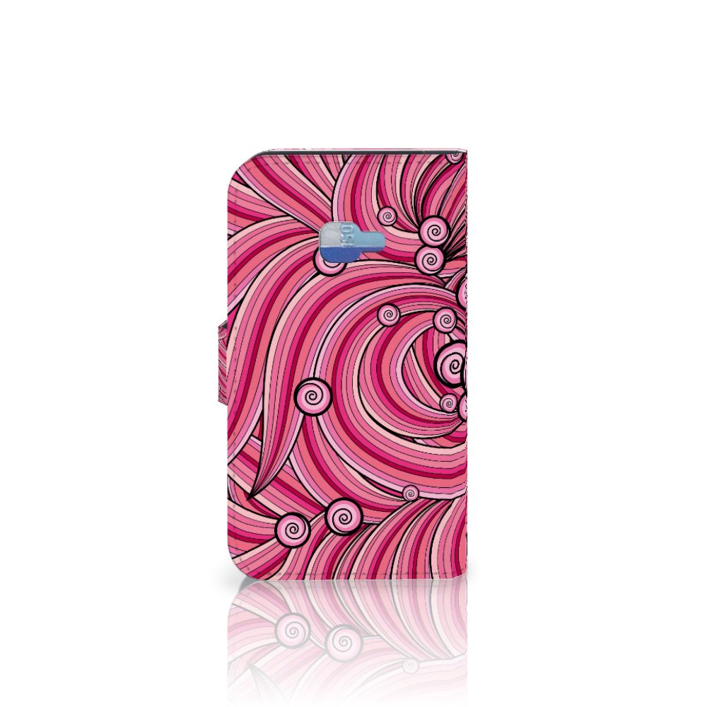 Samsung Galaxy Xcover 4 | Xcover 4s Hoesje Swirl Pink