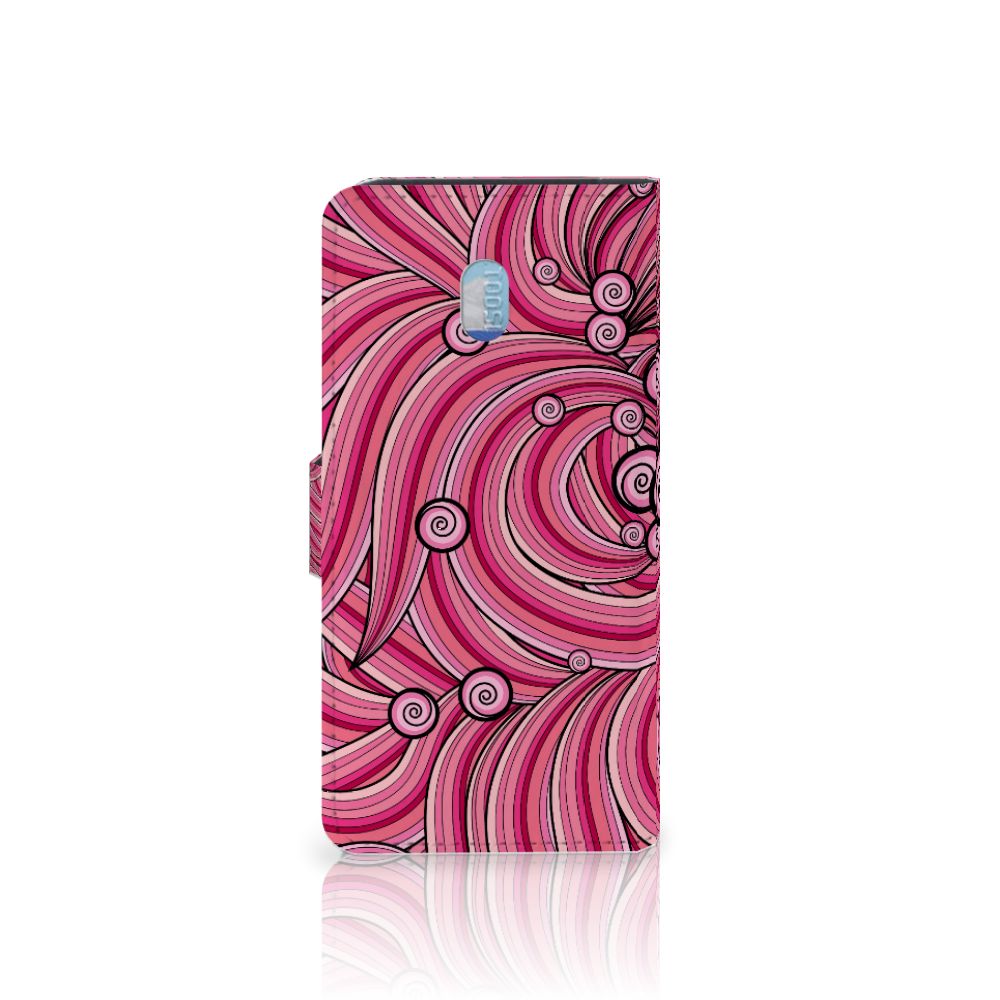 Xiaomi Redmi 8A Hoesje Swirl Pink