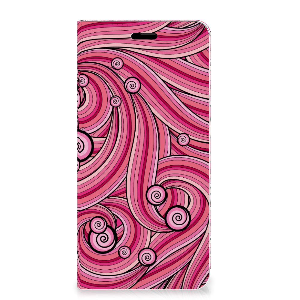 Nokia 5.1 (2018) Bookcase Swirl Pink