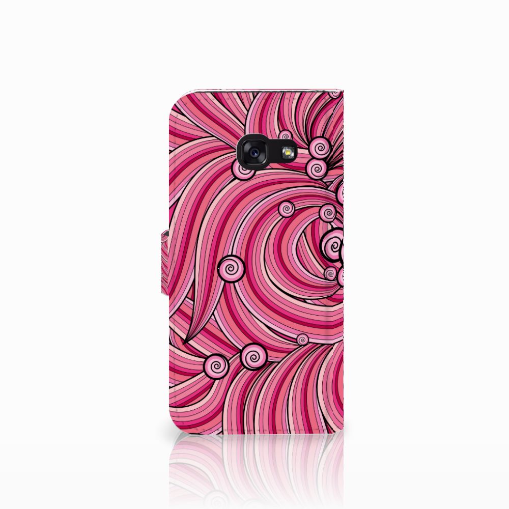 Samsung Galaxy A5 2017 Hoesje Swirl Pink