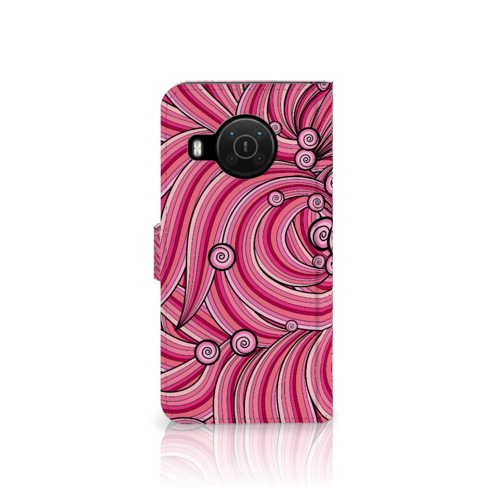 Nokia X10 | Nokia X20 Hoesje Swirl Pink