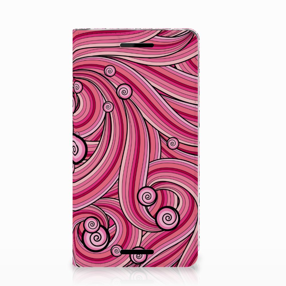 Nokia 2.1 2018 Bookcase Swirl Pink