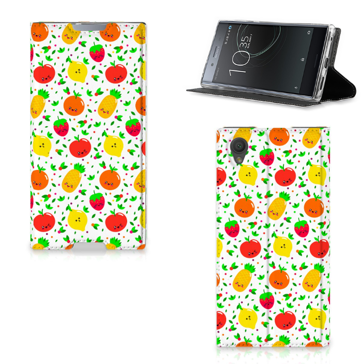 Sony Xperia L1 Flip Style Cover Fruits