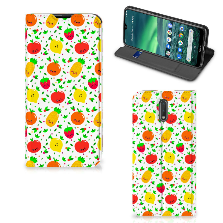 Nokia 2.3 Flip Style Cover Fruits