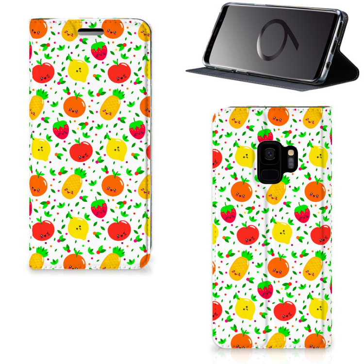 Samsung Galaxy S9 Standcase Hoesje Design Fruits
