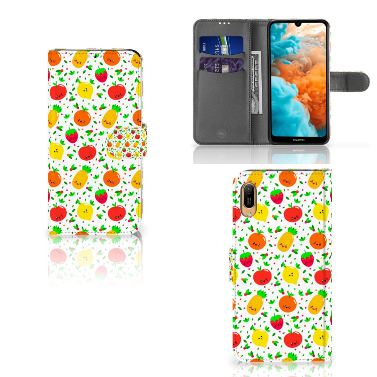 Huawei Y6 (2019) Book Cover Fruits