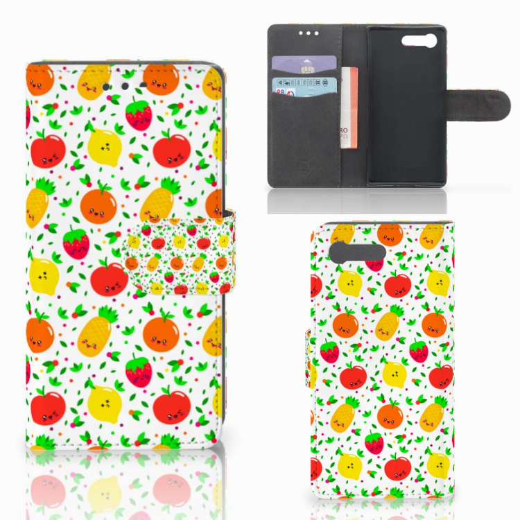 Sony Xperia X Compact Book Cover Fruits