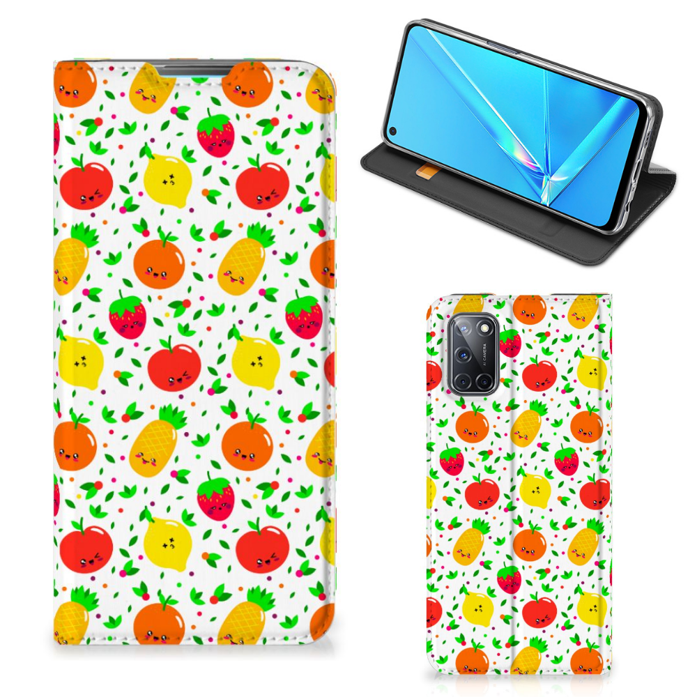 OPPO A52 | A72 Flip Style Cover Fruits