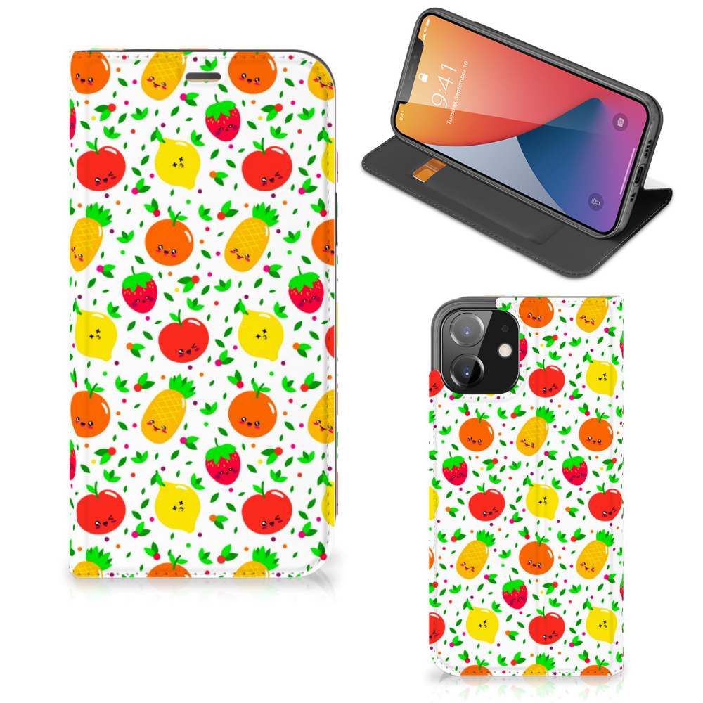 iPhone 12 Flip Style Cover Fruits