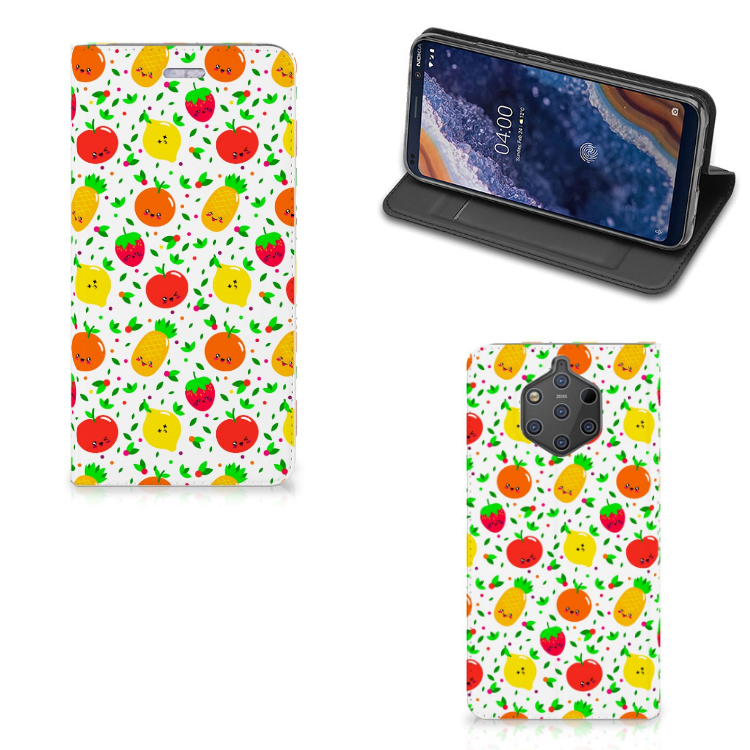Nokia 9 PureView Flip Style Cover Fruits