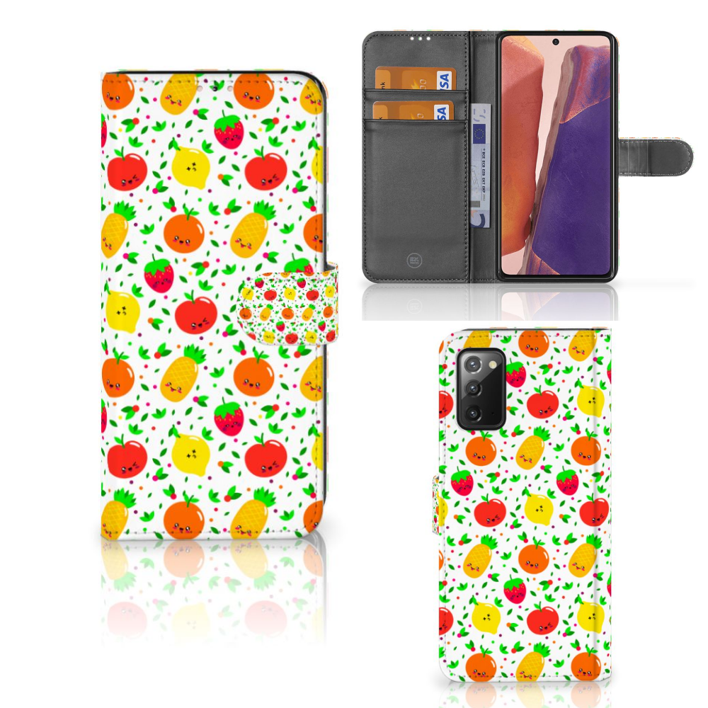 Samsung Galaxy Note 20 Book Cover Fruits