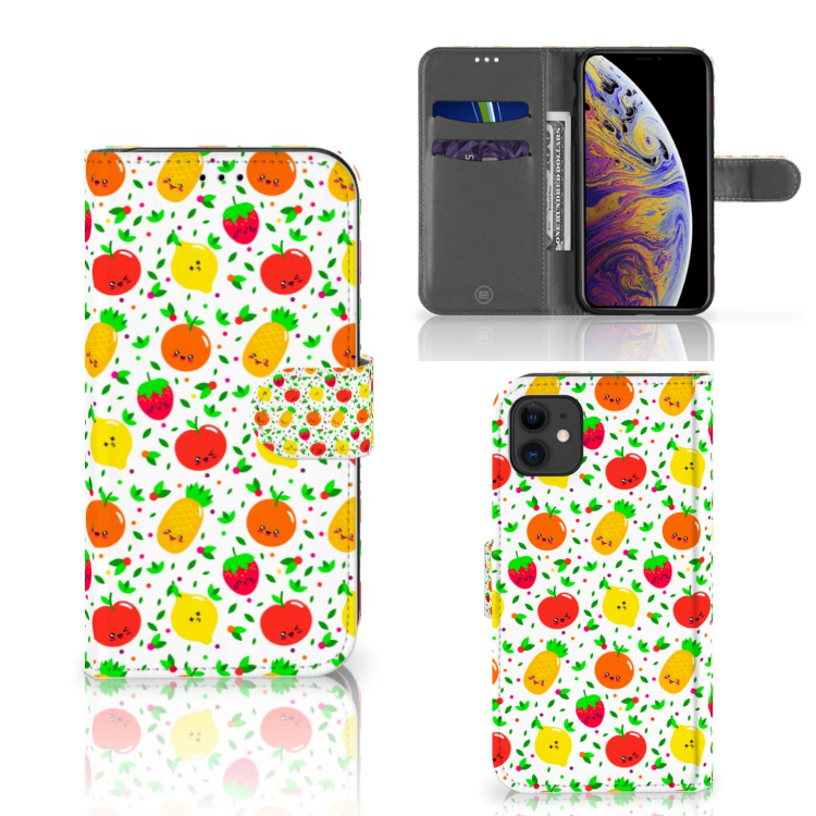 Apple iPhone 11 Book Cover Fruits