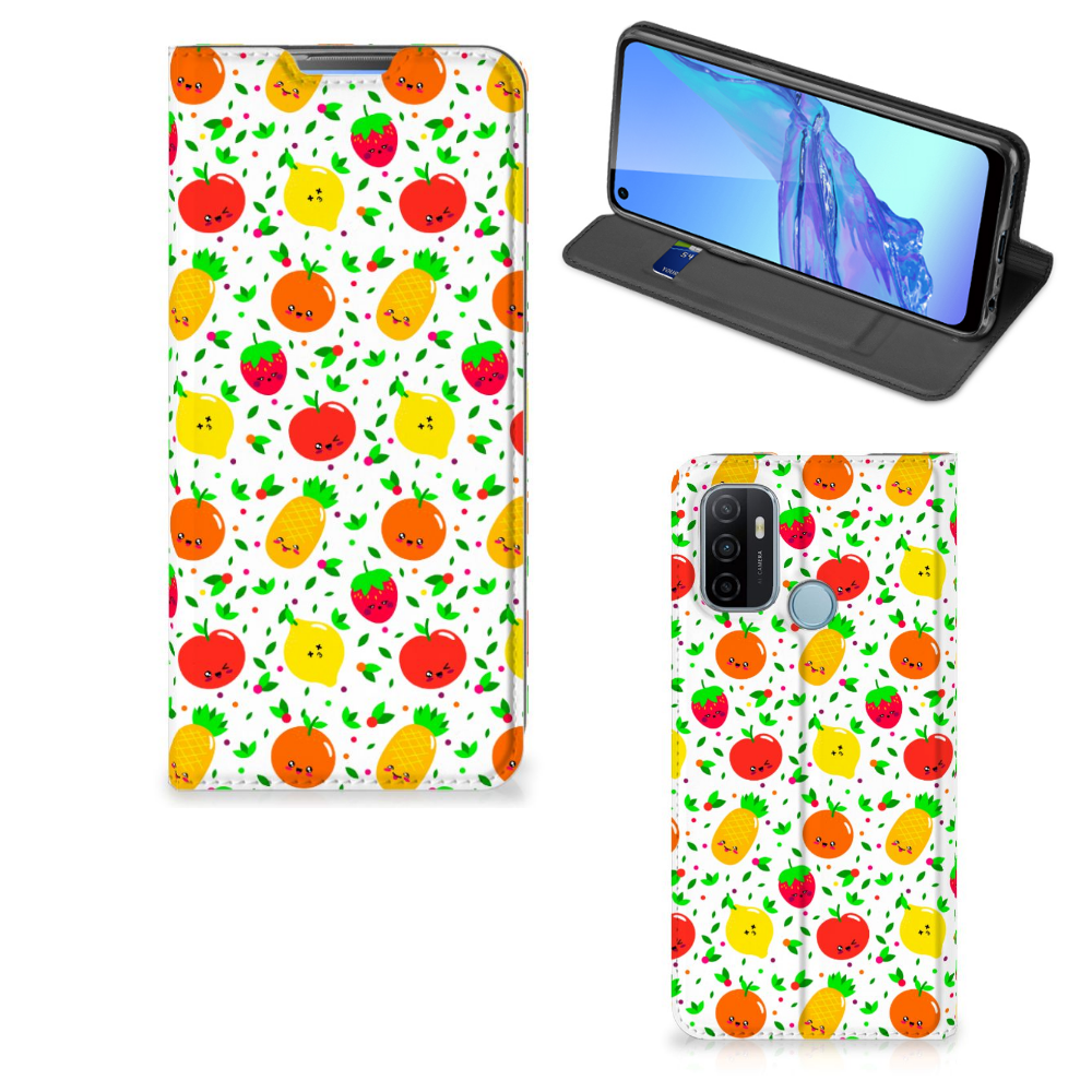 OPPO A53 | A53s Flip Style Cover Fruits