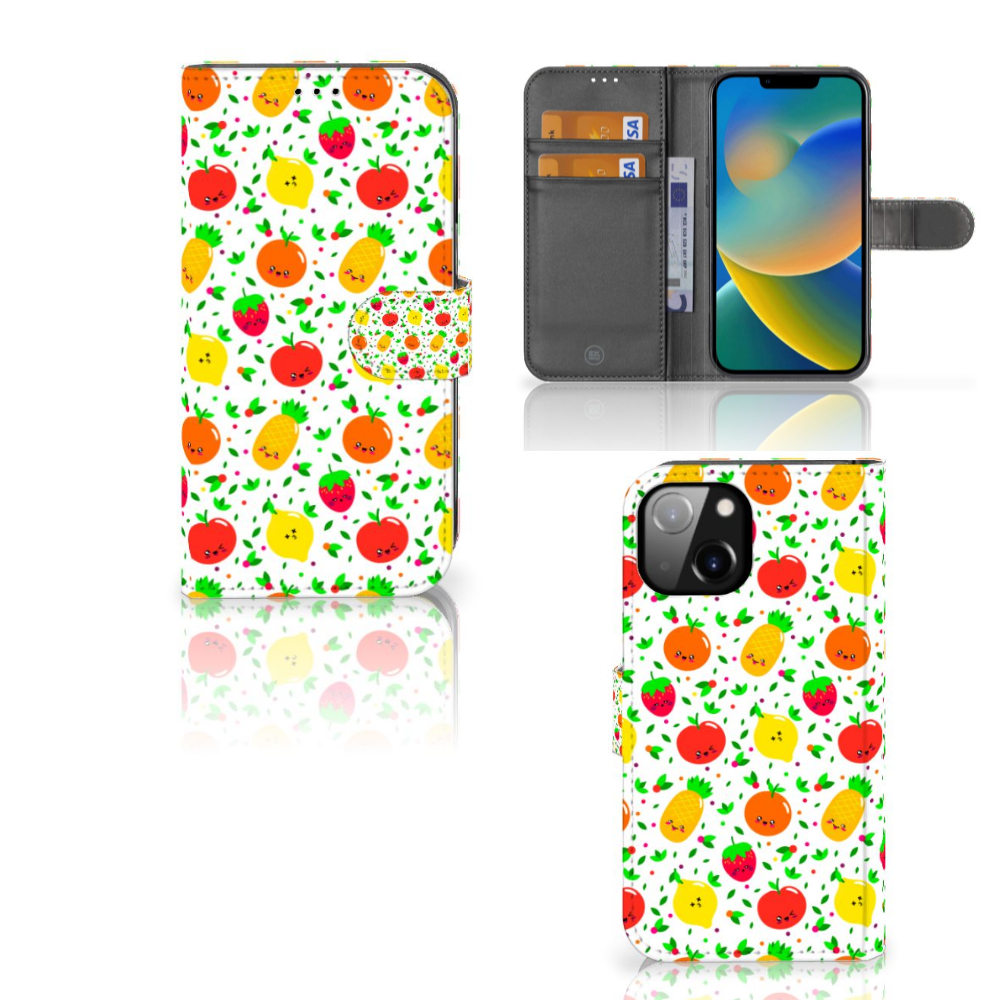 Apple iPhone 14 Book Cover Fruits