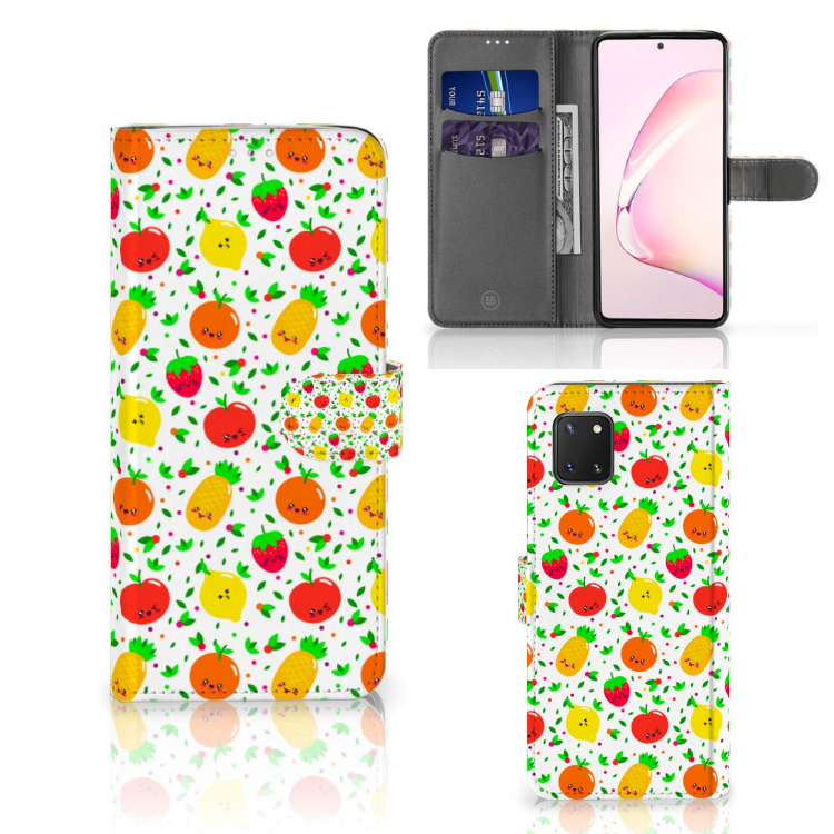 Samsung Note 10 Lite Book Cover Fruits