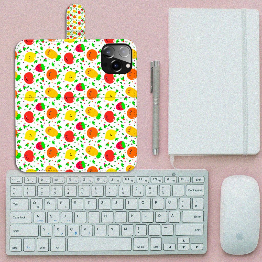 iPhone 14 Pro Max Book Cover Fruits