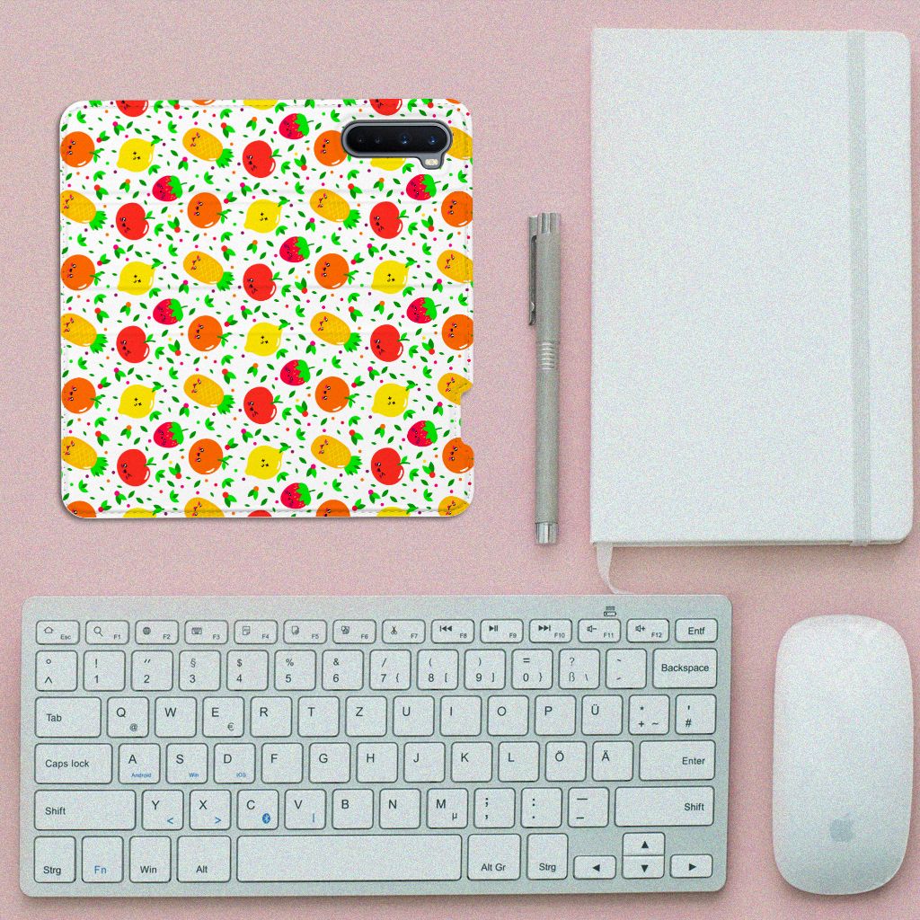 OnePlus Nord Flip Style Cover Fruits