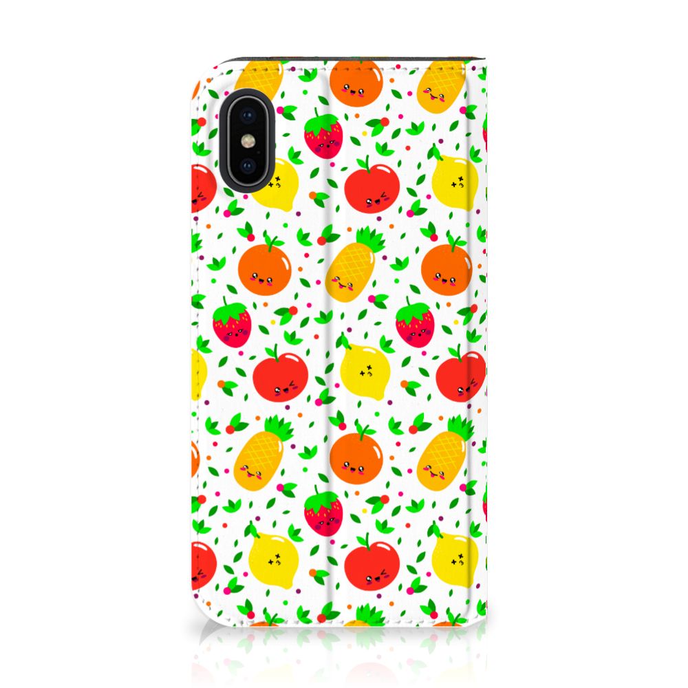 Apple iPhone X | Xs Flip Style Cover Fruits