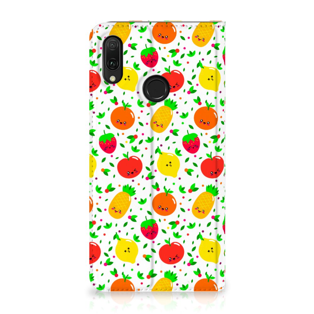 Huawei Y7 hoesje Y7 Pro (2019) Flip Style Cover Fruits