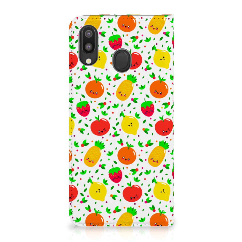 Samsung Galaxy M20 Flip Style Cover Fruits