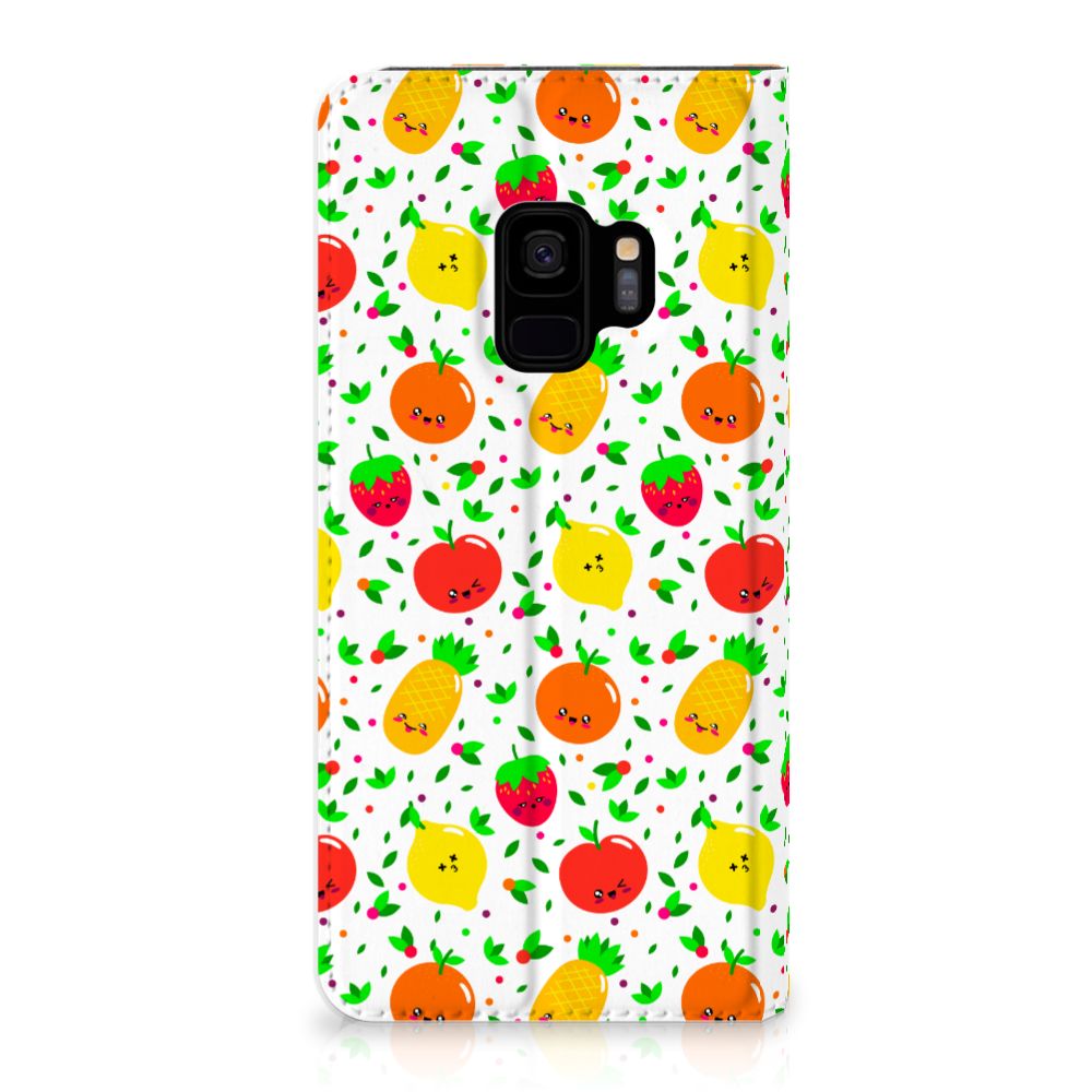Samsung Galaxy S9 Flip Style Cover Fruits
