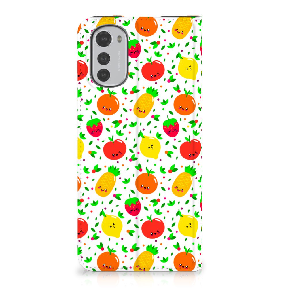 Motorola Moto E32 | Moto E32s Flip Style Cover Fruits