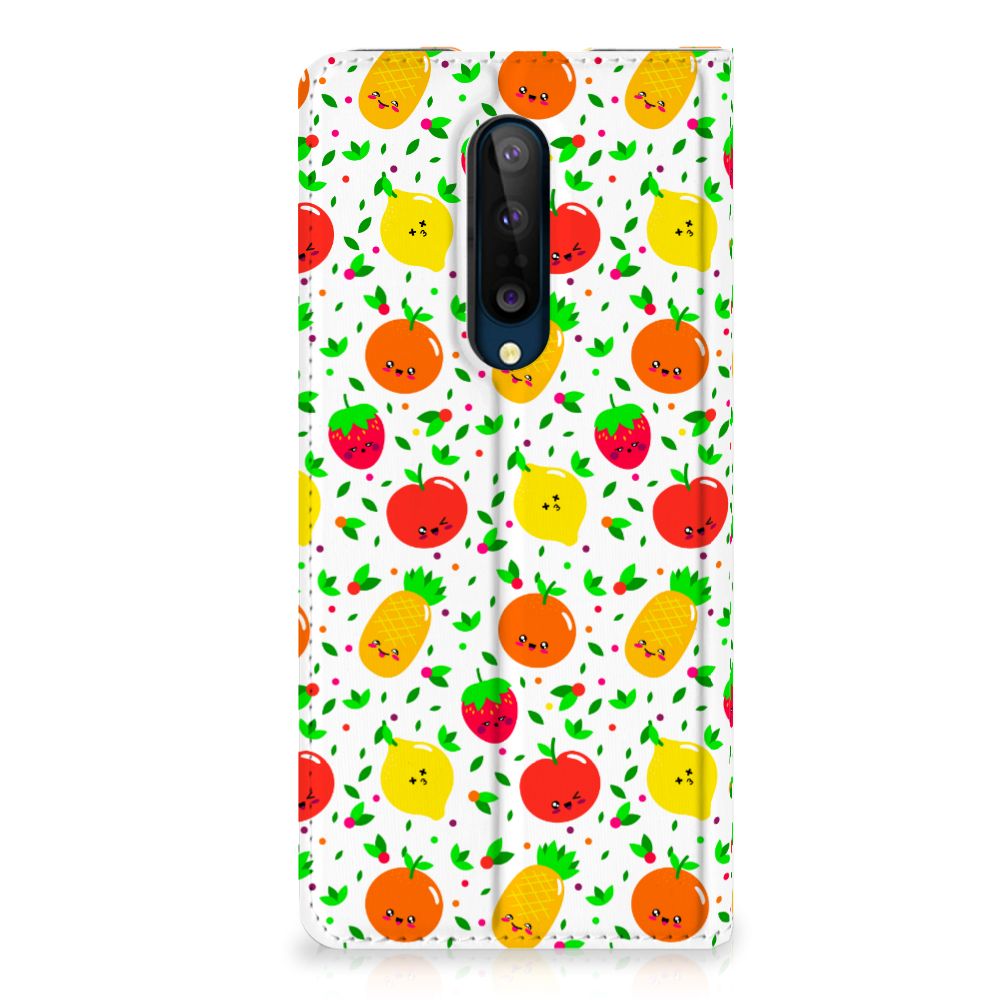 OnePlus 8 Flip Style Cover Fruits