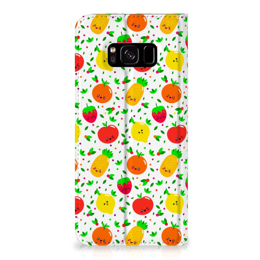 Samsung Galaxy S8 Flip Style Cover Fruits