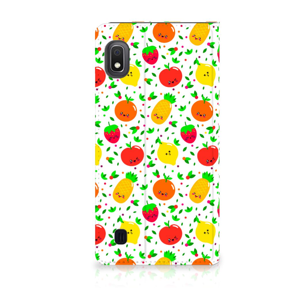 Samsung Galaxy A10 Flip Style Cover Fruits