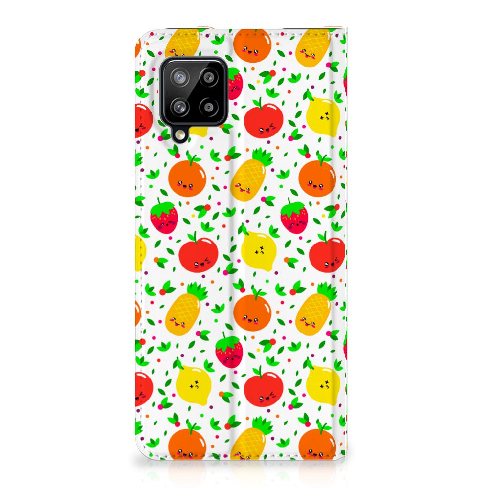 Samsung Galaxy A42 Flip Style Cover Fruits