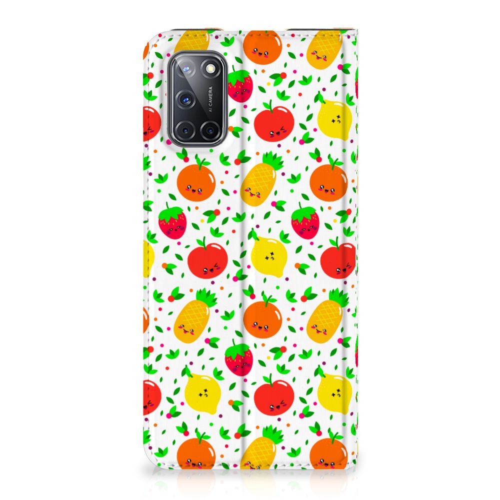 OPPO A52 | A72 Flip Style Cover Fruits