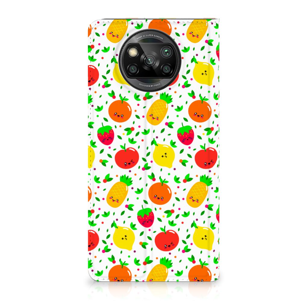 Xiaomi Poco X3 Pro | Poco X3 Flip Style Cover Fruits