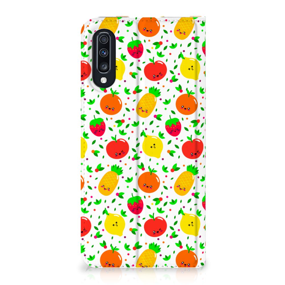 Samsung Galaxy A70 Flip Style Cover Fruits