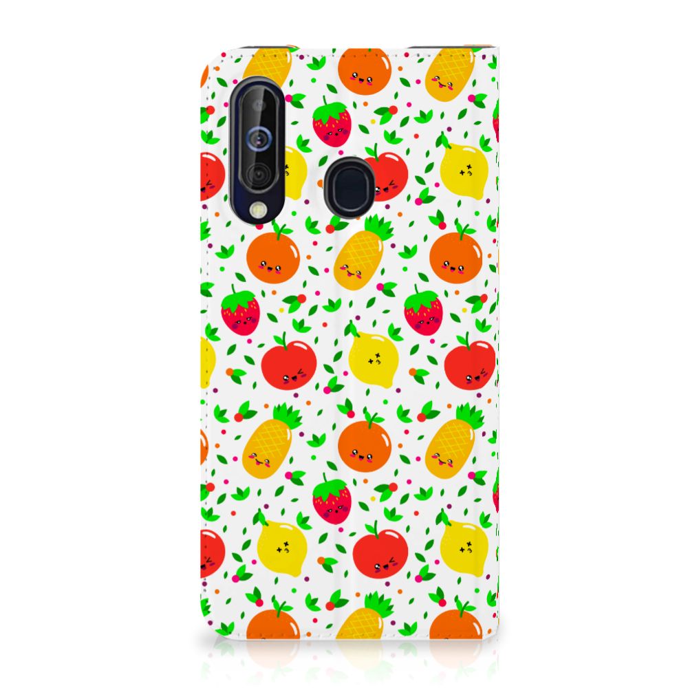 Samsung Galaxy A60 Flip Style Cover Fruits