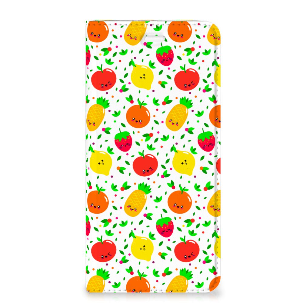 Huawei P10 Plus Flip Style Cover Fruits