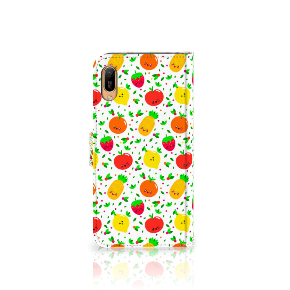 Huawei Y6 (2019) Book Cover Fruits