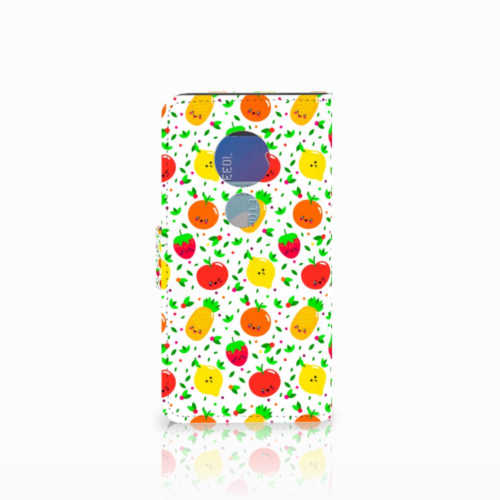 Motorola Moto G7 Play Book Cover Fruits