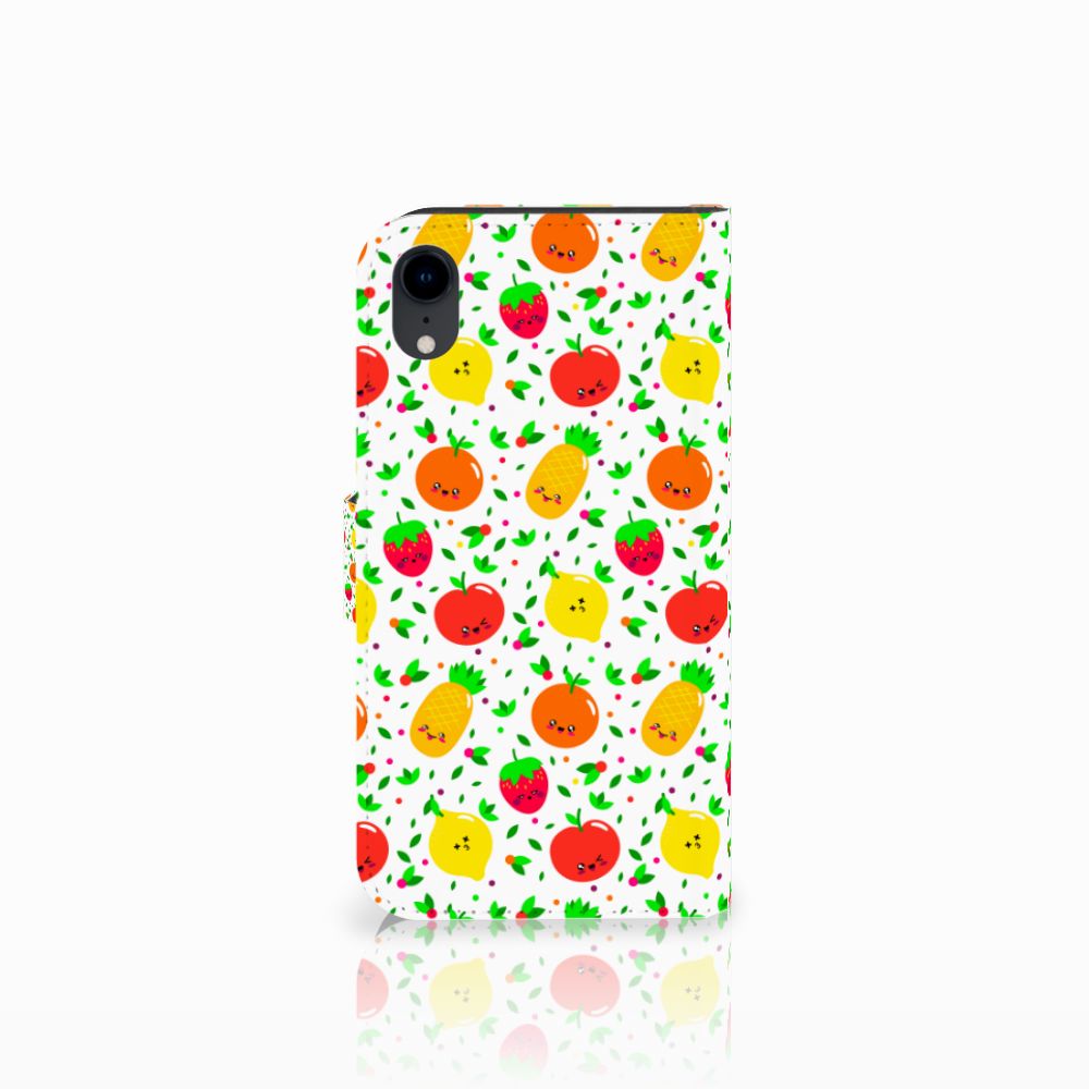 Apple iPhone Xr Book Cover Fruits