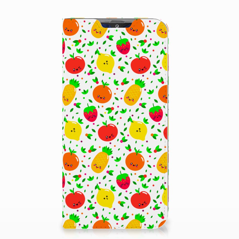 Samsung Galaxy A30 Flip Style Cover Fruits
