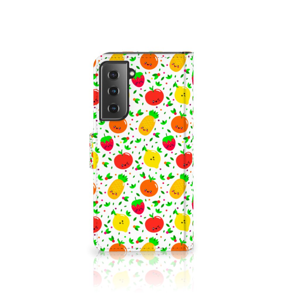 Samsung Galaxy S21 Book Cover Fruits