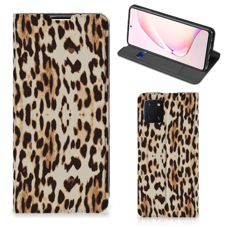 Samsung Galaxy Note 10 Lite Hoesje maken Leopard